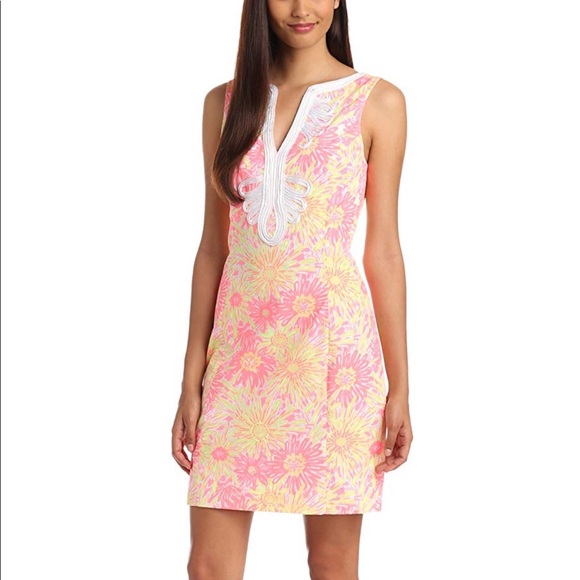 Lilly Pulitzer Dress - Resort White Sun-kissed - Picture 1 of 4